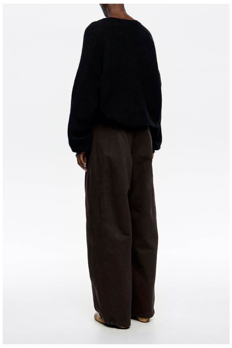Barrel - Jeans, Alternate, color, DARK BROWN