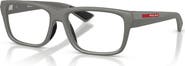 Prada Linea Rossa 56mm Rectangle optical glasses