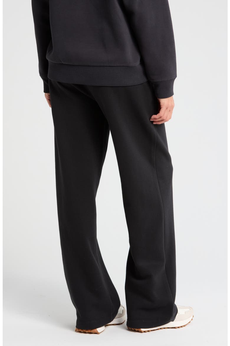 Cloud Fleece Straight Leg Sweatpants, Alternate, color, BLACK