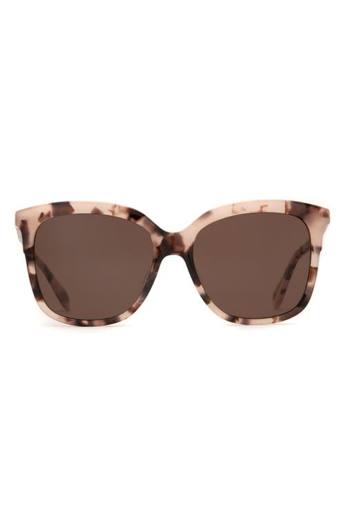 Mohala Eyewear Keana 54mm Medium Nose Bridge Medium Width Polarized Square Sunglasses