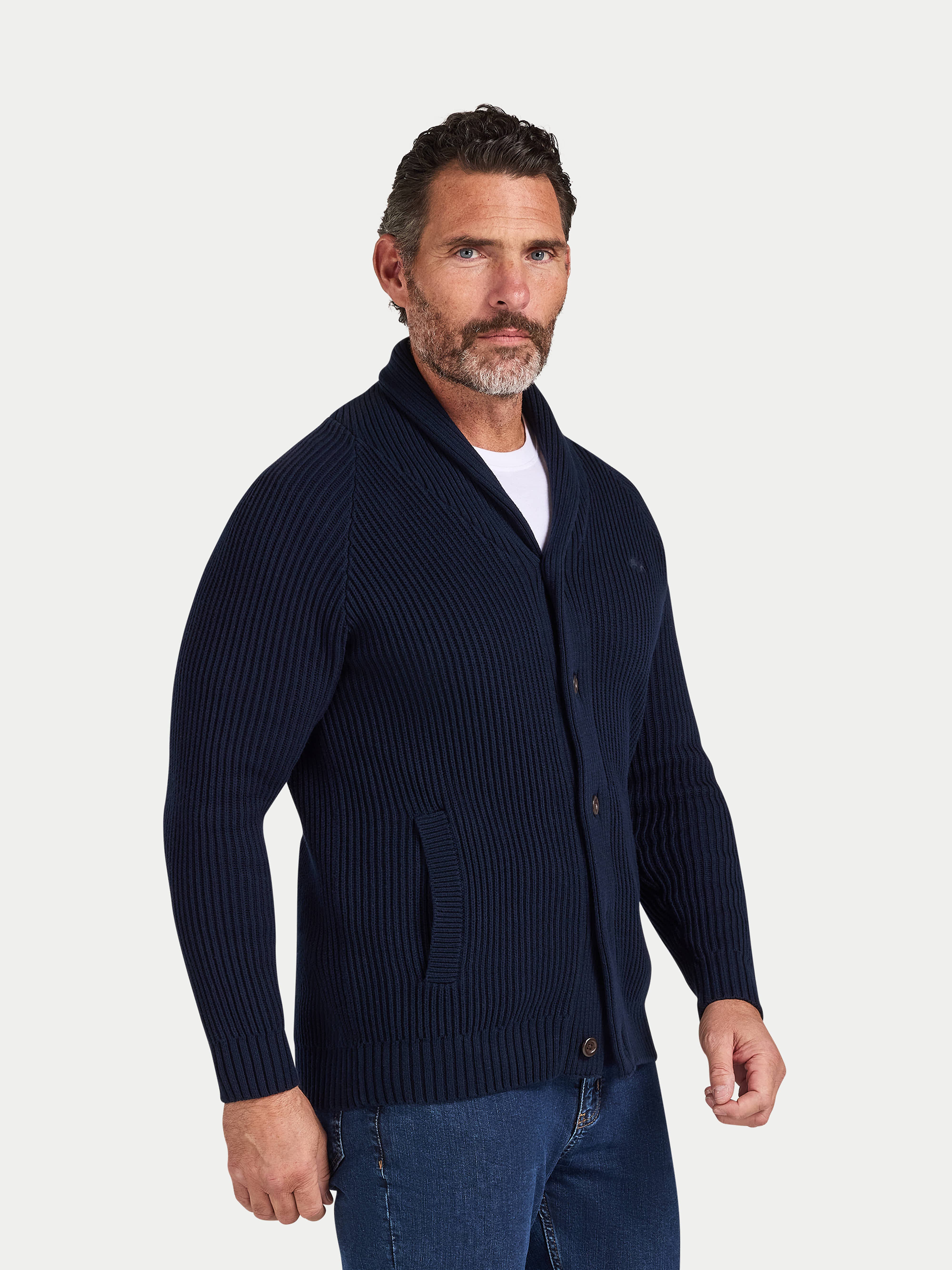 Button Up Shawl Cardigan