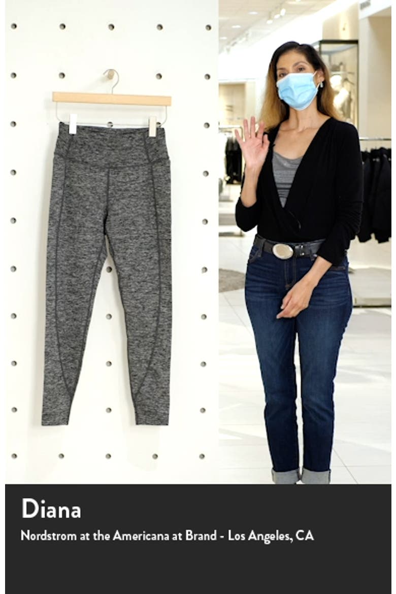 High Waist Cozy Tech Pocket Ankle Leggings video