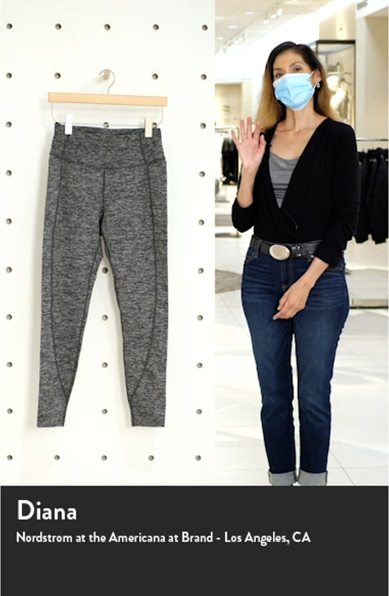 High Waist Cozy Tech Pocket Ankle Leggings, sales video thumbnail
