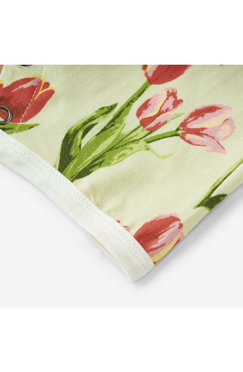 Milkbarn Luxe Stretch Shortall, Alternate, color, Tulip