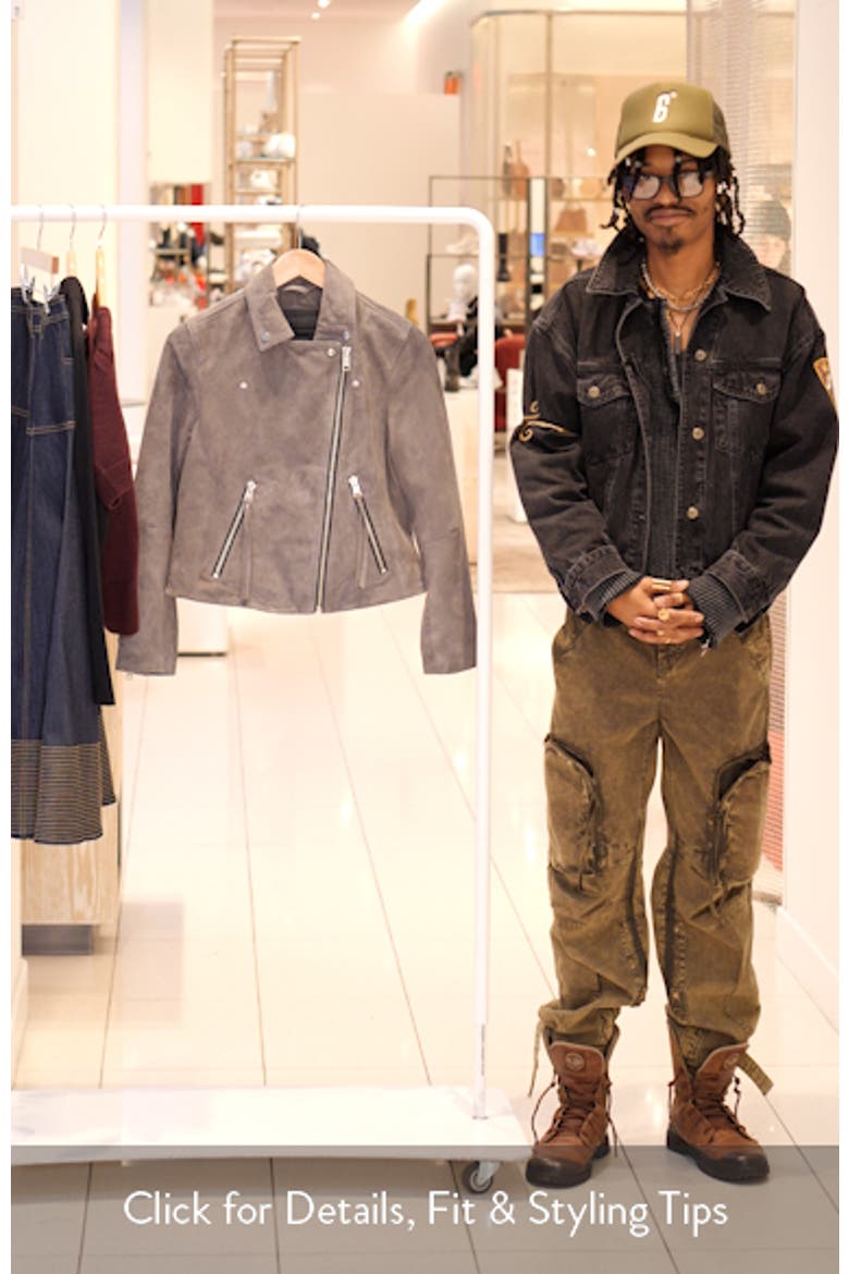 Dalby Suede Moto Jacket video