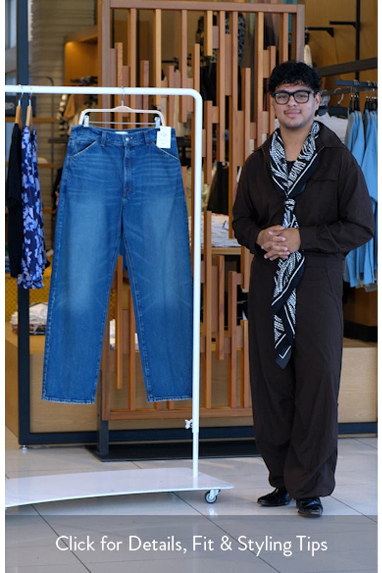 High Waist Crop Balloon Jeans video
