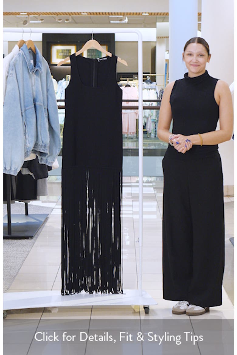 Knit Fringe Maxi Dress video