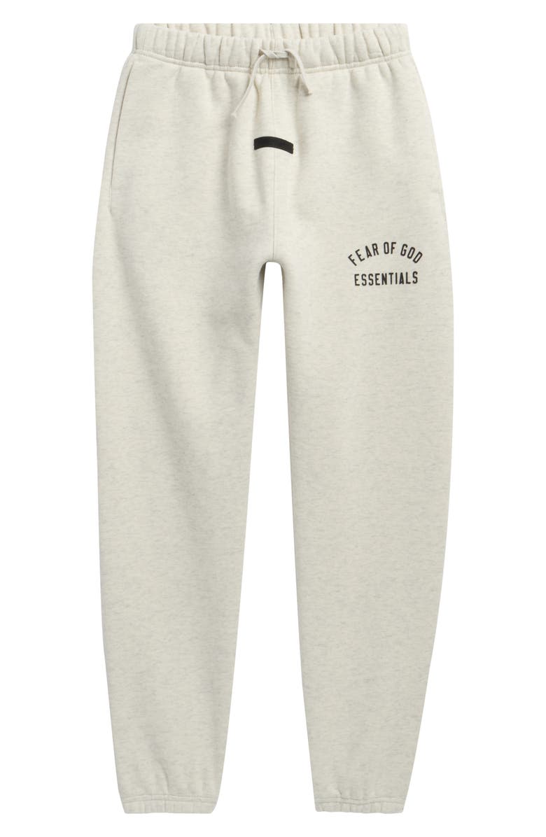 Fear of God Essentials Kids' Classic Cotton Joggers, Main, color, Oatmeal Heather/ Light Heather