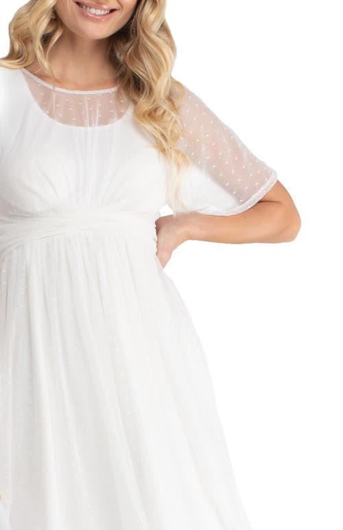 Kiyonna Stars Sheer Overlay Dress