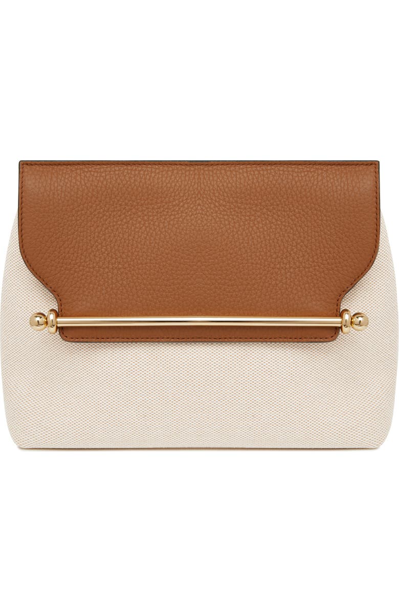 Strathberry Stylist Casual Canvas & Leather Crossbody Bag, Main, color,