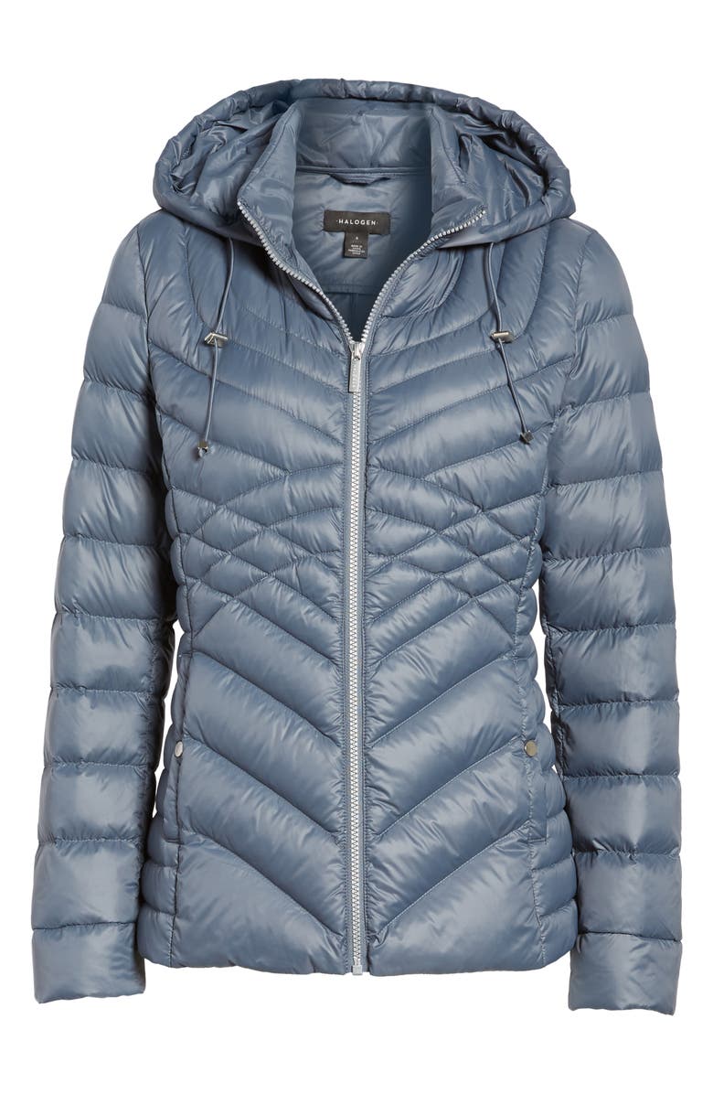 Halogen<sup>®</sup> Hooded Puffer Jacket, Alternate, color, 