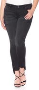 SLINK Jeans Step Hem Stretch Skinny Jeans