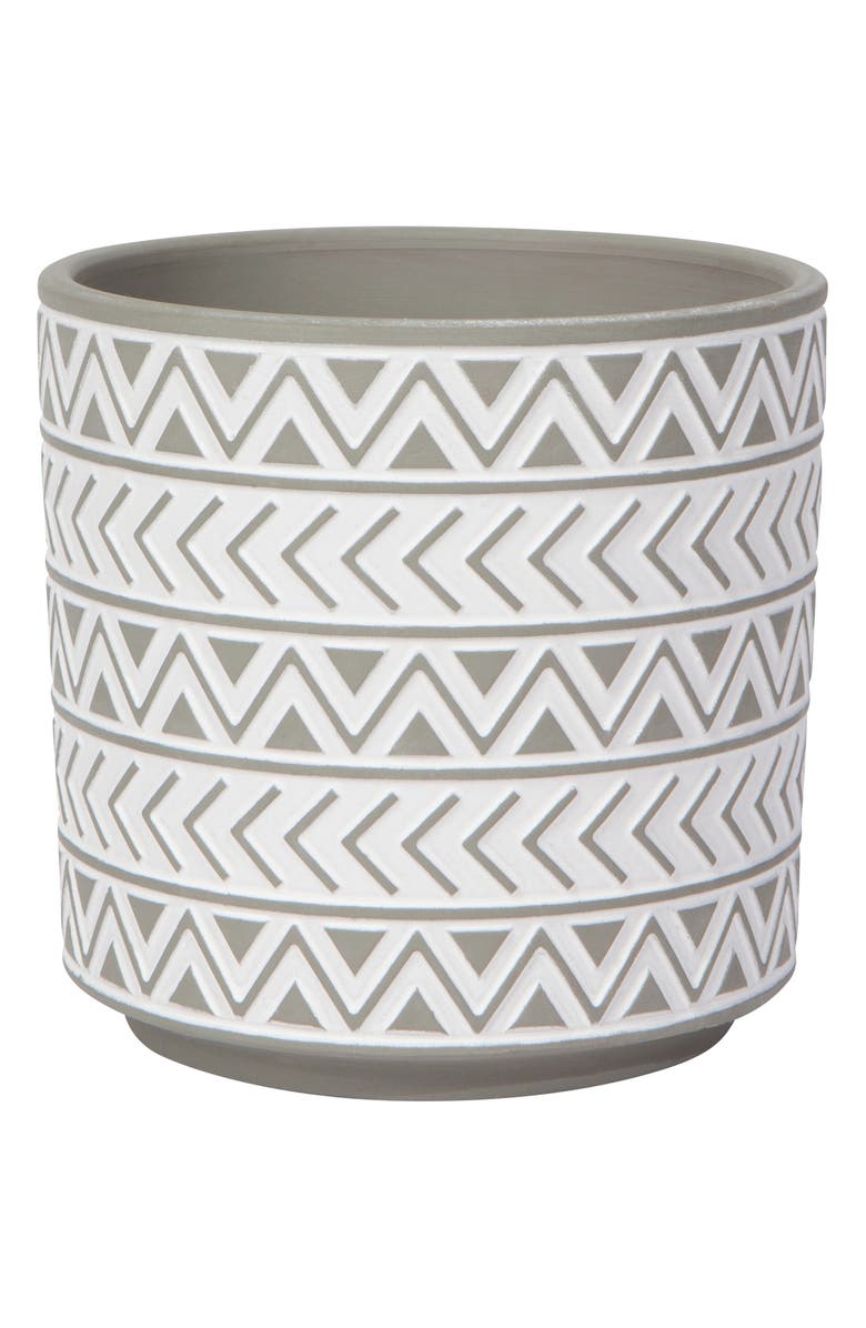 Now Designs Spark Large Pot, Main, color, Gray/ White