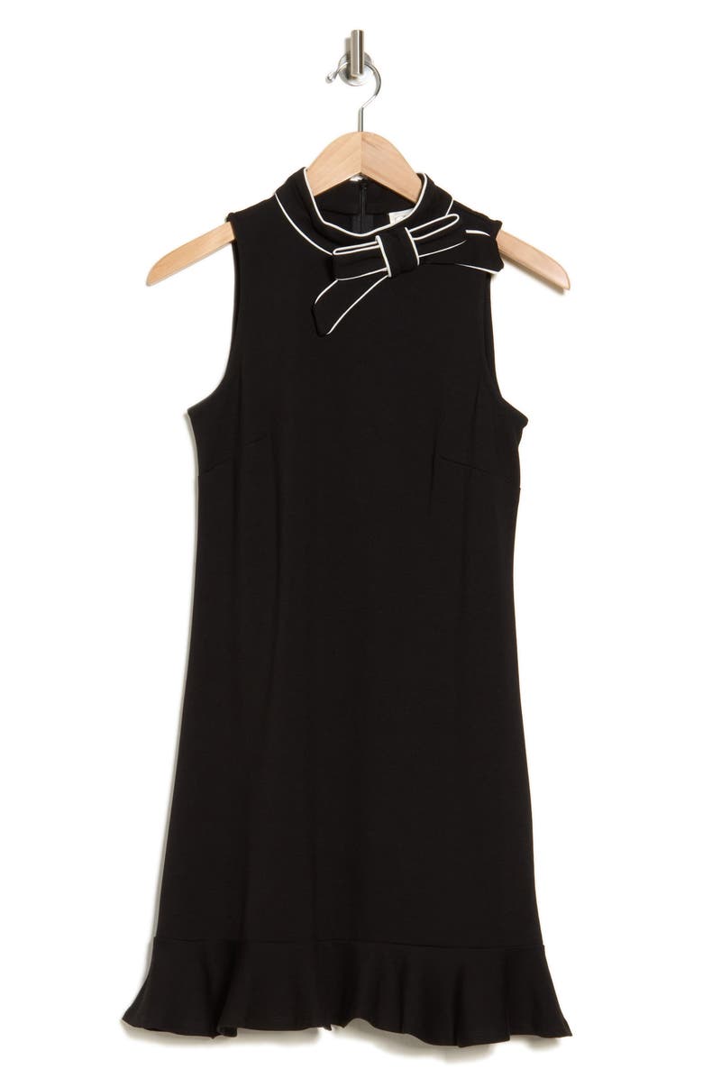 Eliza J Bow Neck Sleeveless Dress, Alternate, color, 