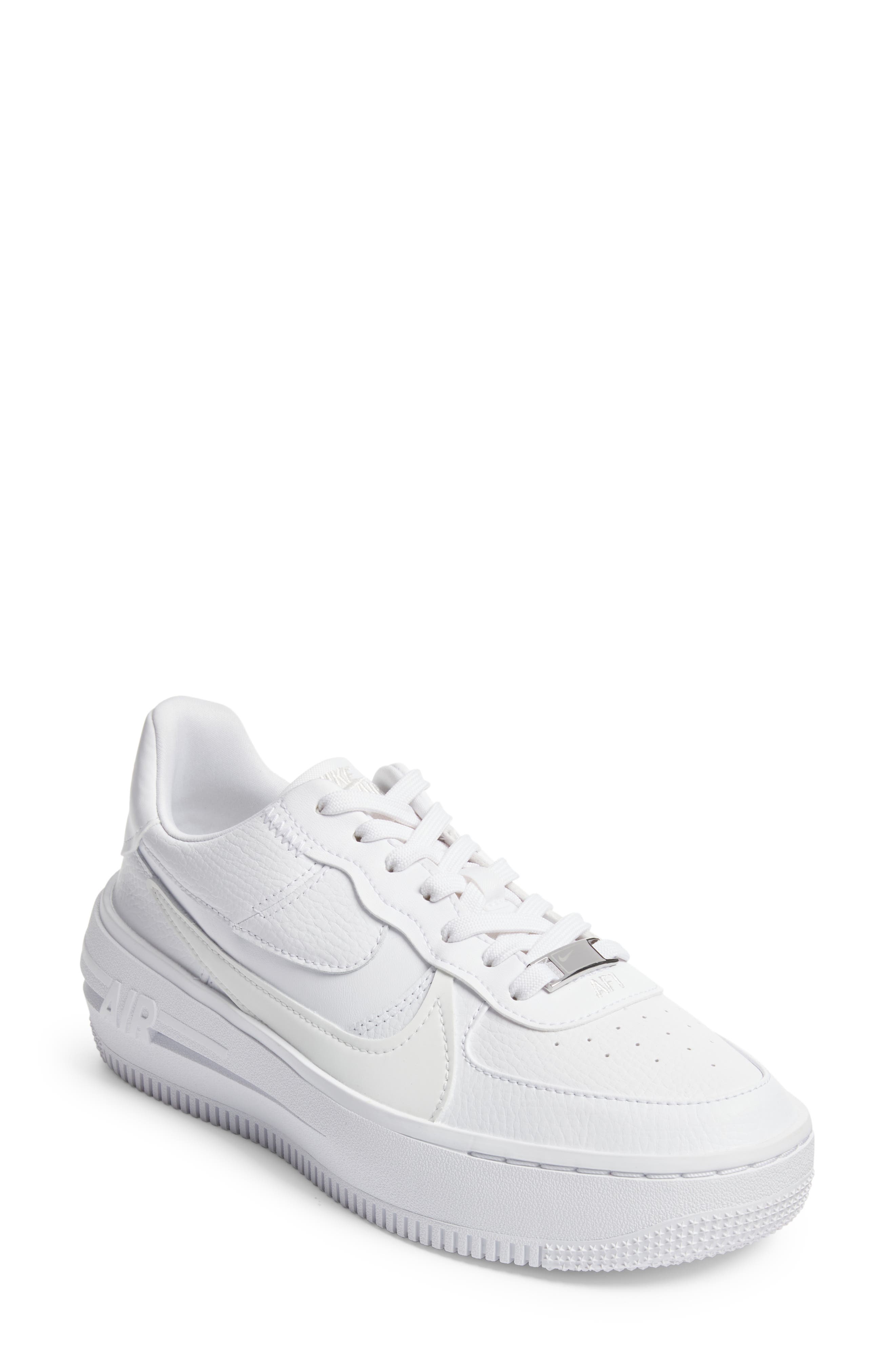 Air Force 1 PLT.AF.ORM Sneaker, Main, color, WHITE/ SUMMIT WHITE