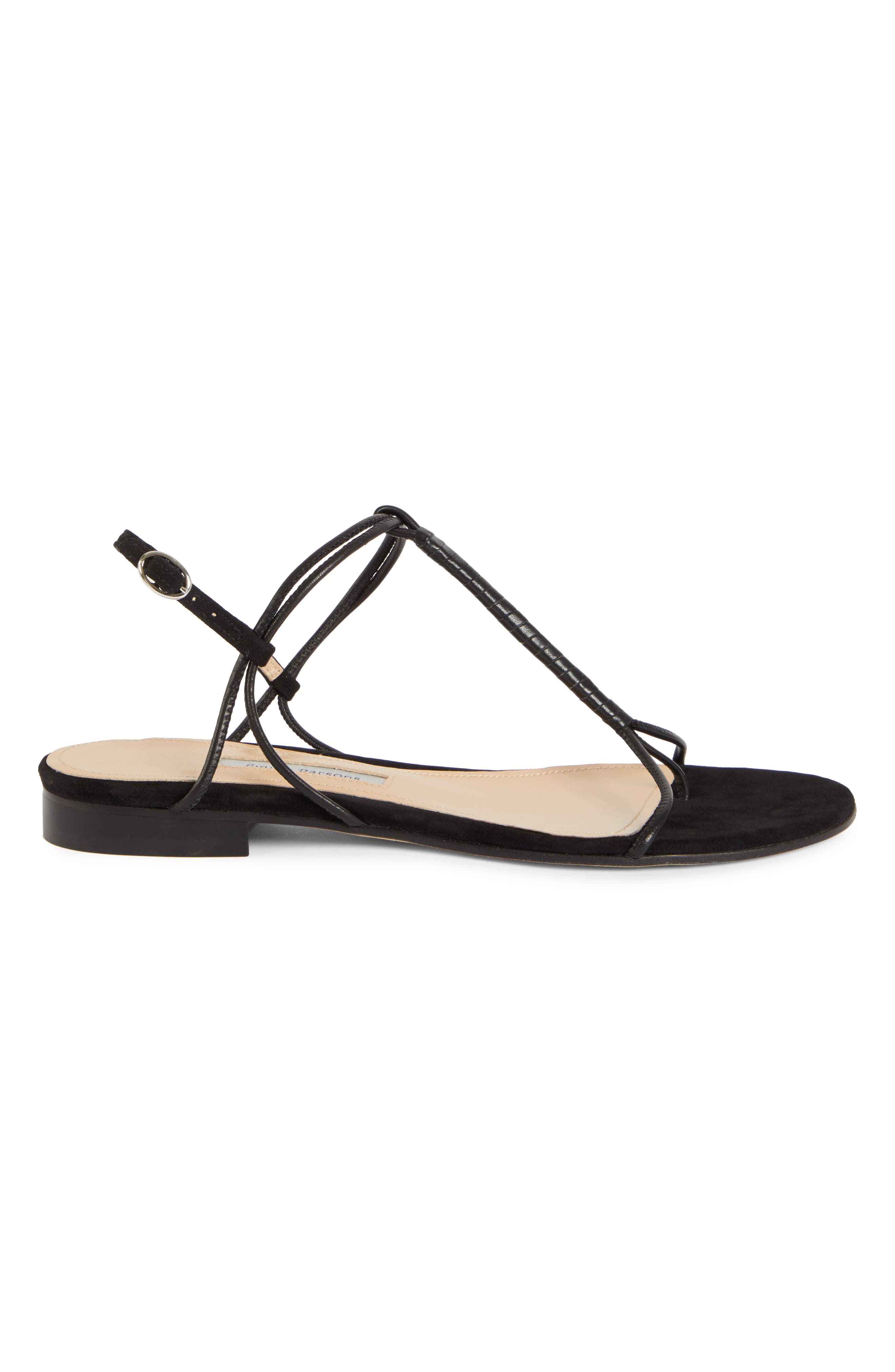 Emme Parsons Liv T-Strap Flat Sandal, Alternate, color, 