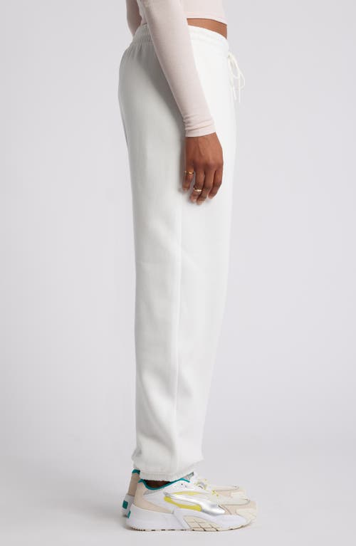 Bp. Oversize Fleece Joggers In White