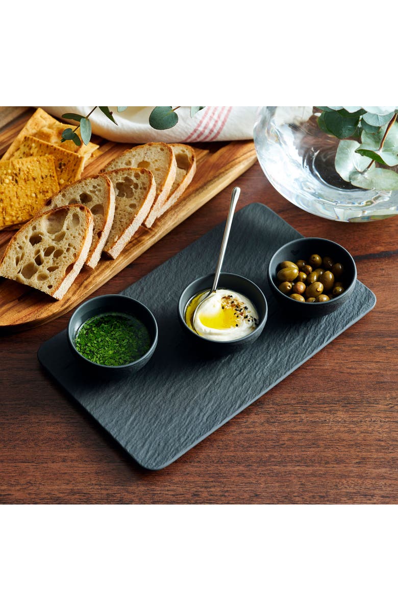 Villeroy
Boch Manufacture Rock Dip Bowl
Tray, Alternate, color, Black