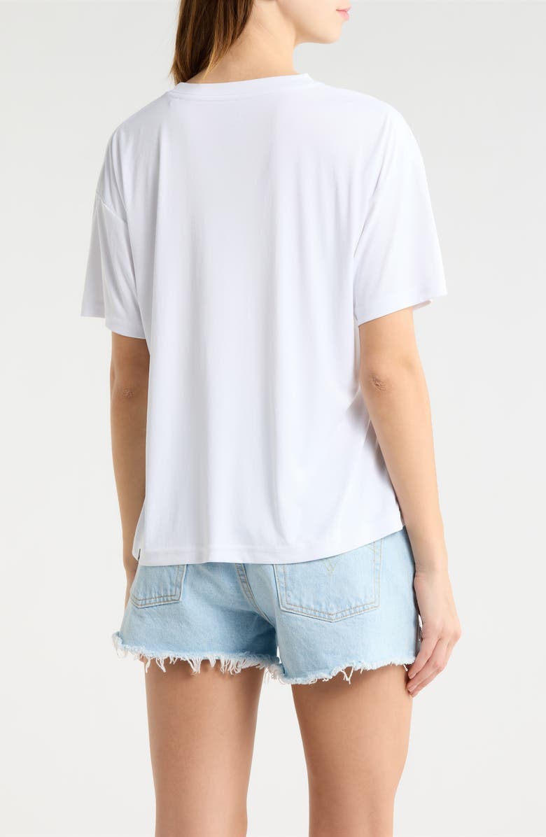 Rip Curl Hotel Malibu Graphic Rash Guard T-Shirt, Alternate, color, White