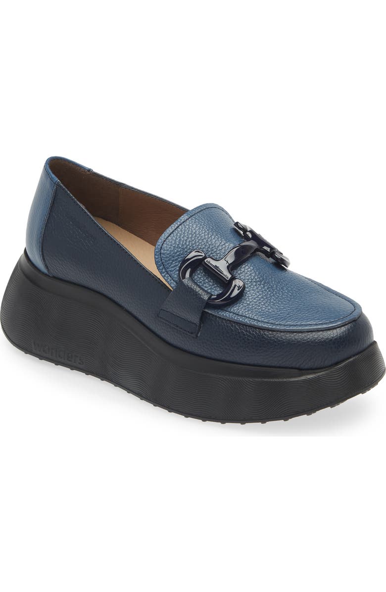 Wonders Platform Loafer, Main, color,