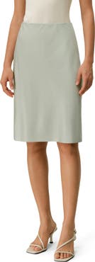 Lilysilk Women's Stretchy Charmeuse Silk Minimalist Skirt