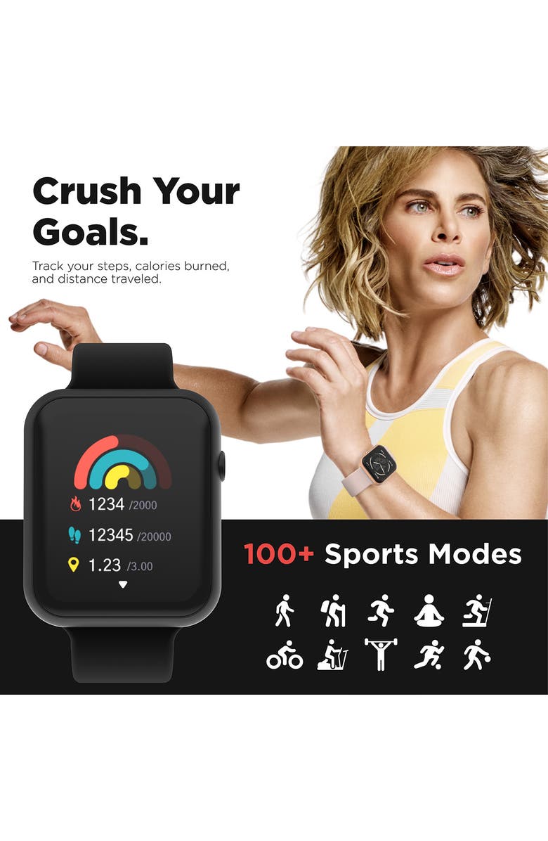 I TOUCH iTouch Air 4 Jillian Michaels Edition Smartwatch, 45mm x 22mm, Alternate, color, 