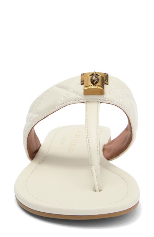 Kurt Geiger London T-bar Sandal In Natural
