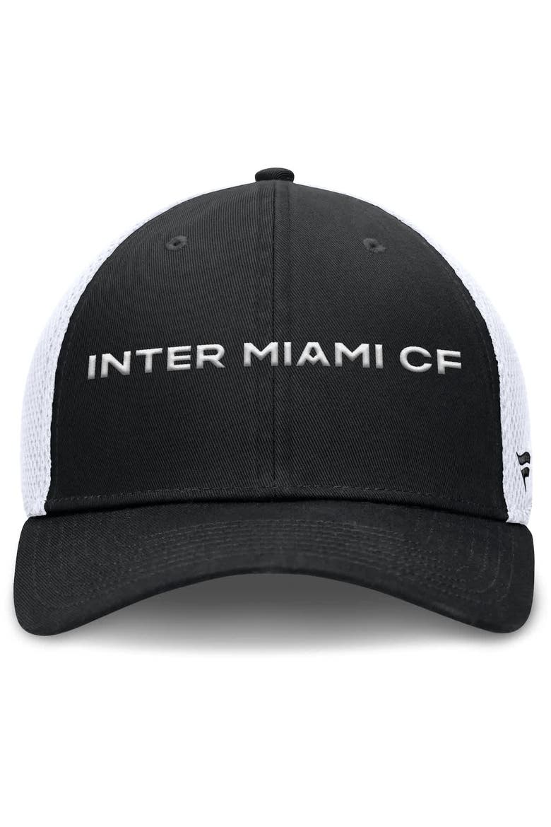 Men's Fanatics Black Inter Miami CF Rocket Flex Hat, Alternate, color, Black