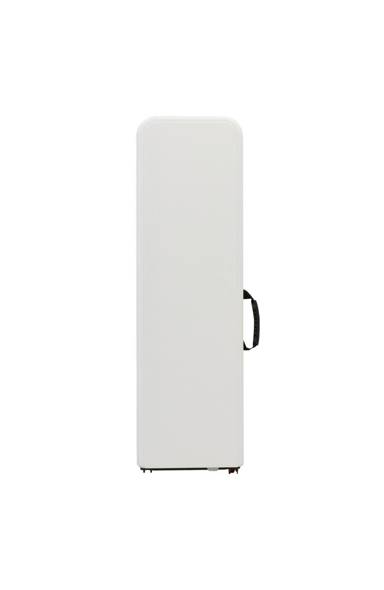 Elama 6 Foot Plastic Folding Bench, Alternate, color, White