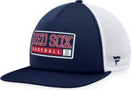 MAJESTIC Men's Majestic Navy/White Boston Red Sox Foam Trucker Snapback Hat