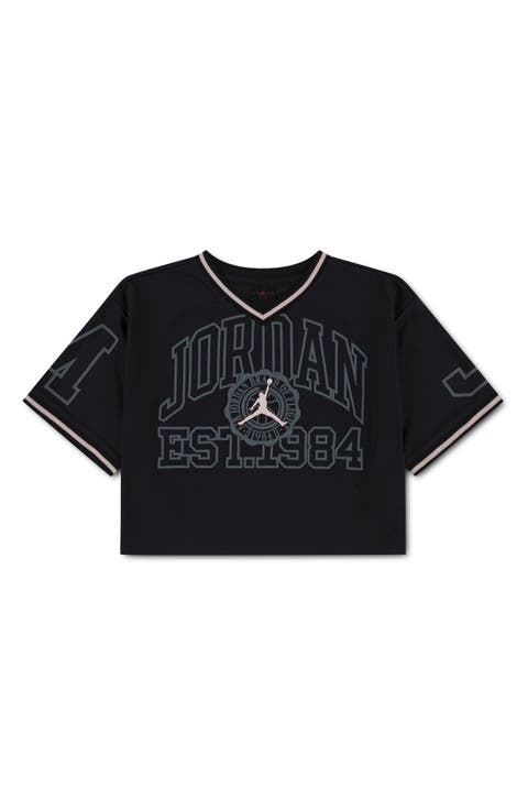 Kids' Crop Boxy Fit Tee (Big Kid)