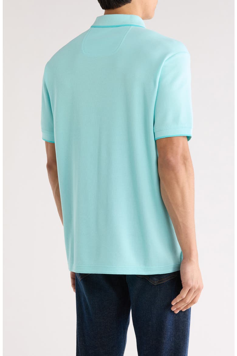 Emfielder Johnny Collar IslandZone® Polo, Alternate, color, AQUA MIST