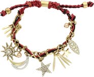 OLIVIA WELLES Celestial Charm Slider Bracelet