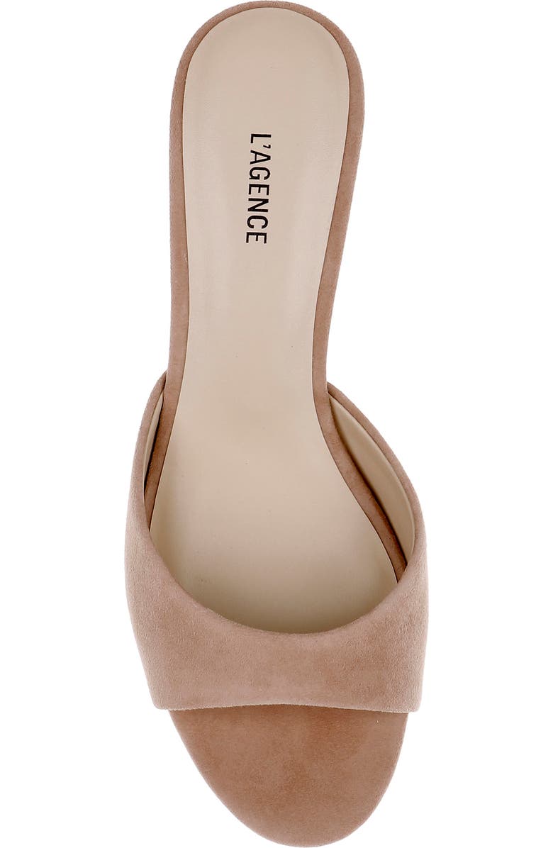 L'AGENCE Arleen Slide Sandal, Alternate, color,