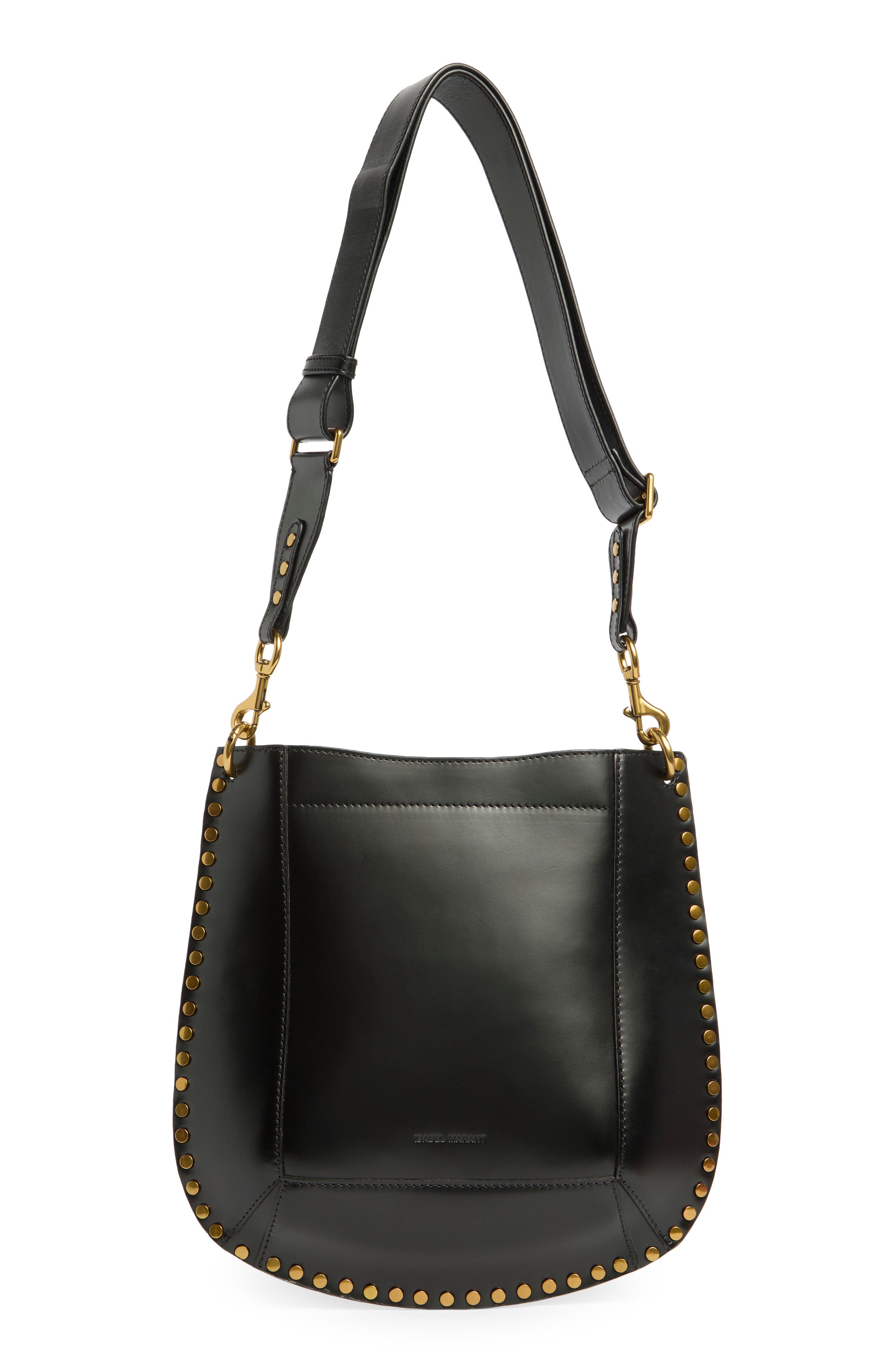 Isabel Marant Oskan Leather Shoulder Bag, Alternate, color, 