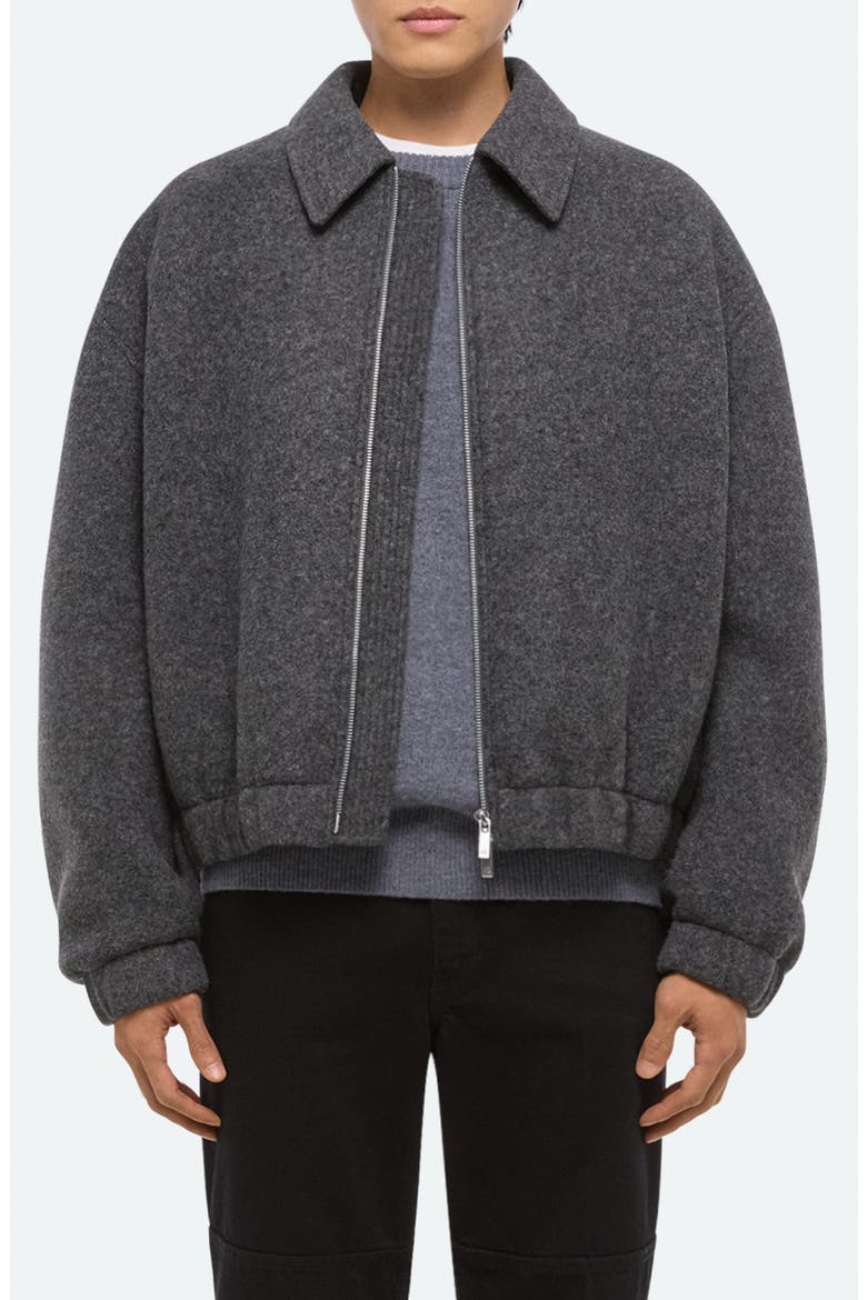 Boiled Bomber, Main, color, GREY MELANGE/ BLACK