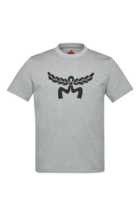 Laurel Logo Print T-Shirt in Organic Cotton