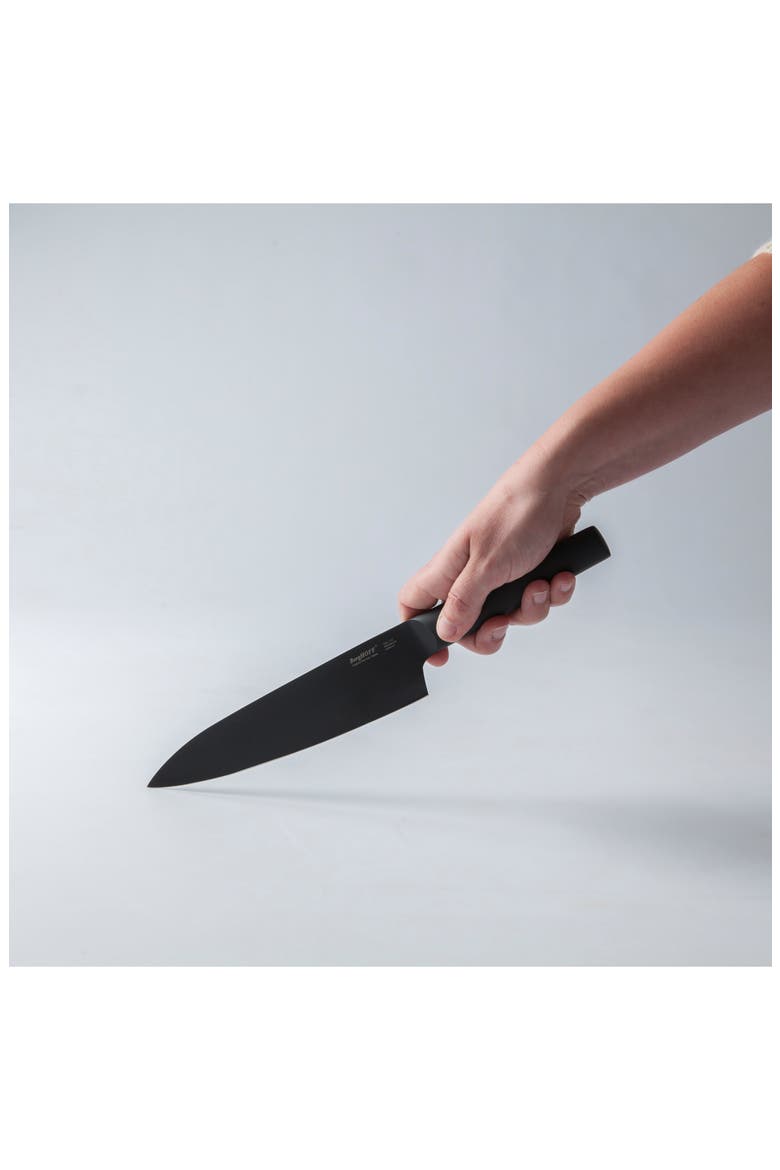 Ron 7.5" Chef Knife, Alternate, color, BLACK