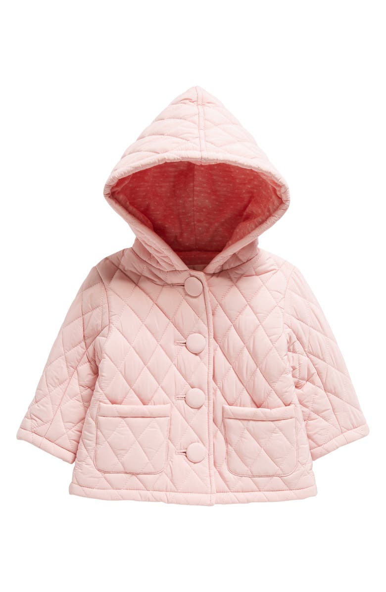 Rachel Riley Quilted Hooded Jacket, Main, color, 