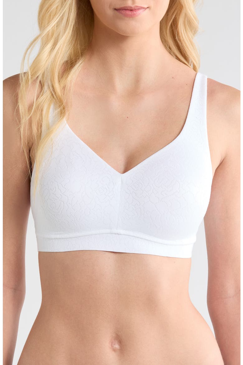 Inside Job™ Wireless Bra, Main, color, WHITE
