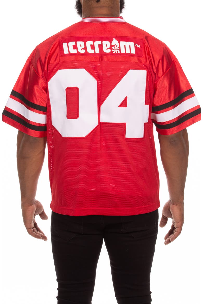For Us Mesh T-Shirt, Alternate, color, POMPEIAN RED