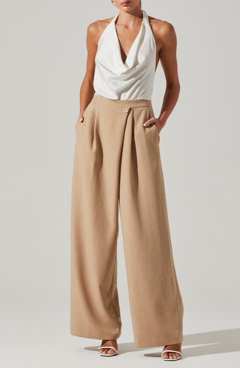 Aryn Halter Wide Leg Jumpsuit