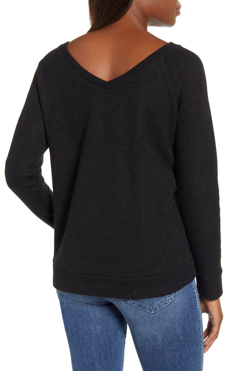 Caslon<sup>®</sup> Knit Pullover, Alternate, color, 