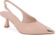 BERNESS Vianna Cap Toe Slingback Pump