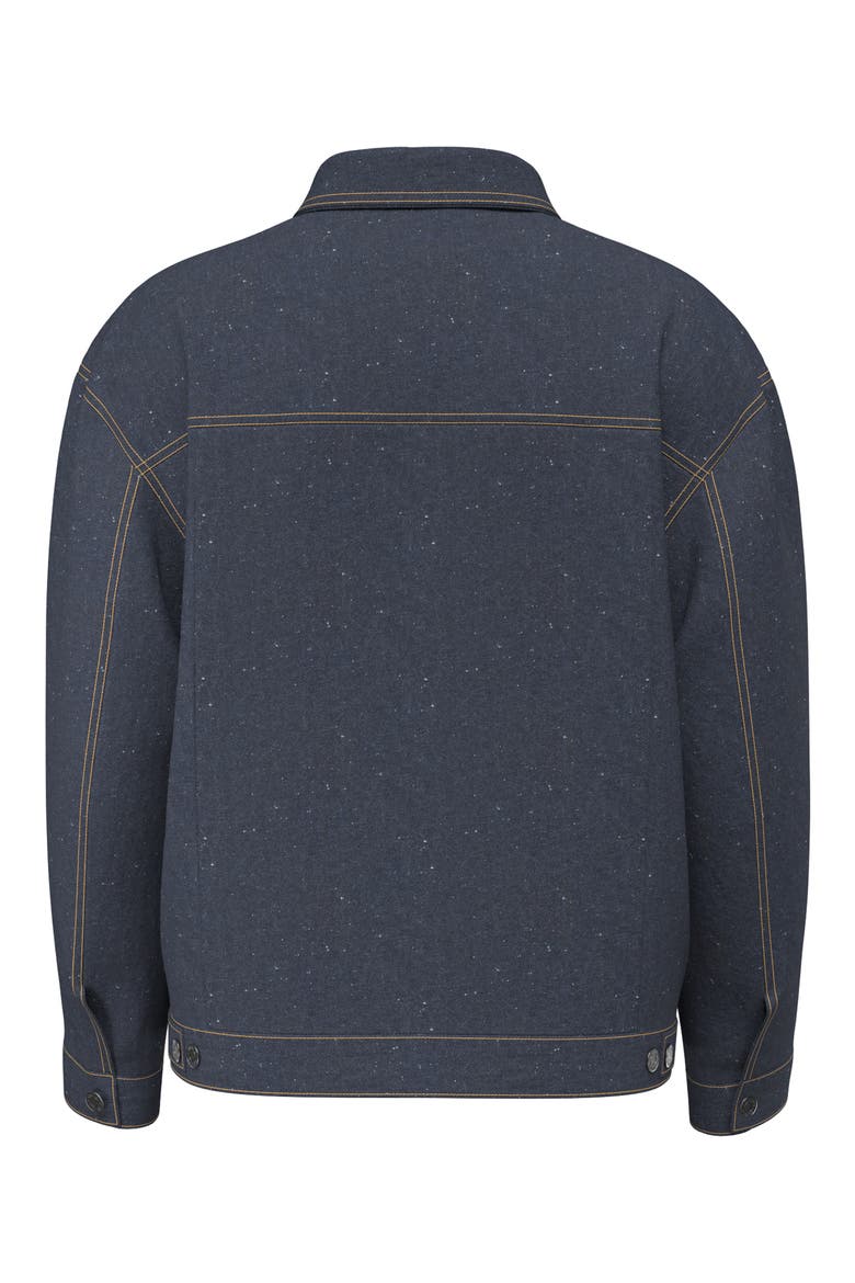Oversize Trucker Jacket, Alternate, color, GCS3-LIGHT