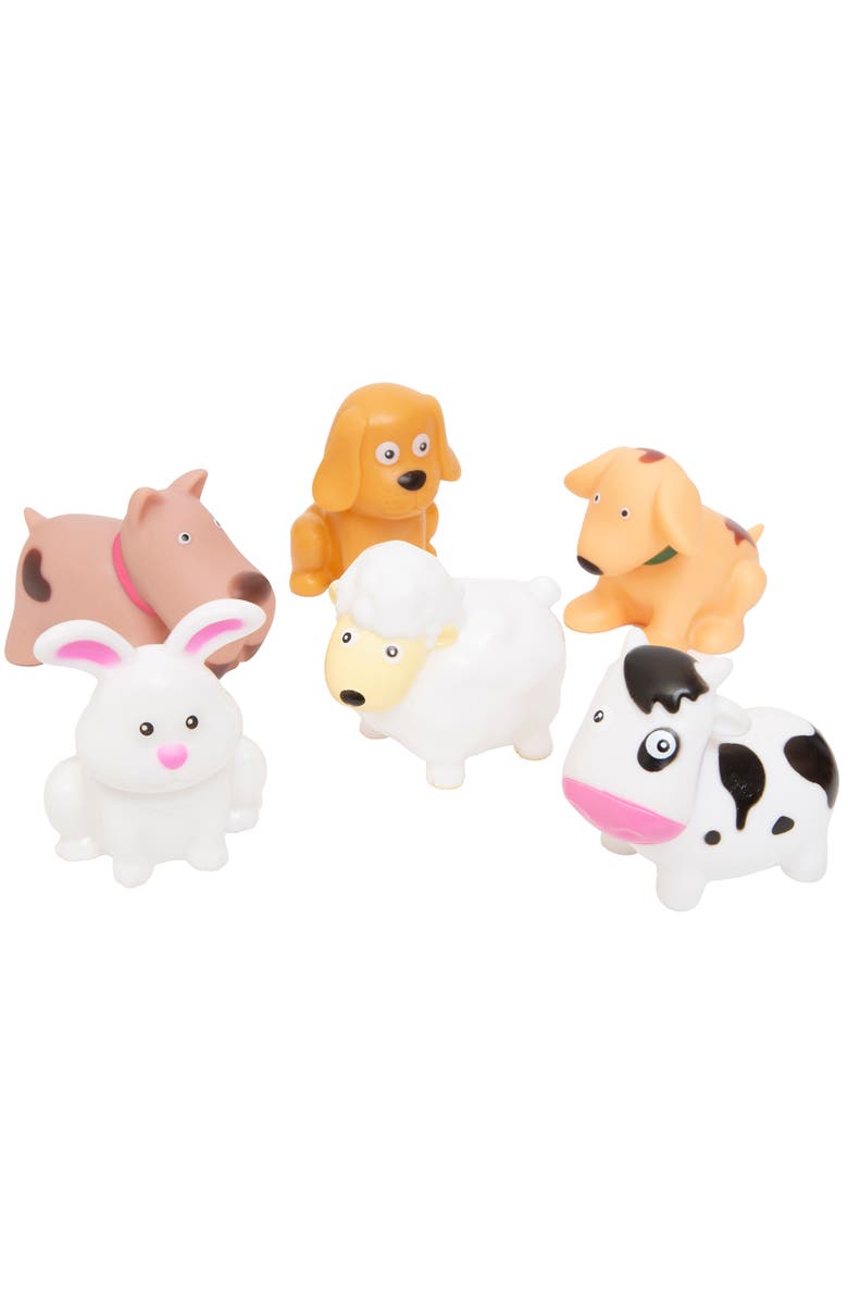 Boley Bath Toy Bucket Farm Animals 12Pc Playset, Alternate, color, 