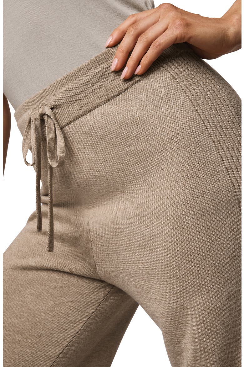 Georgie Full Length Pants, Alternate, color, LIGHT CEDAR BEIGE HEATHER