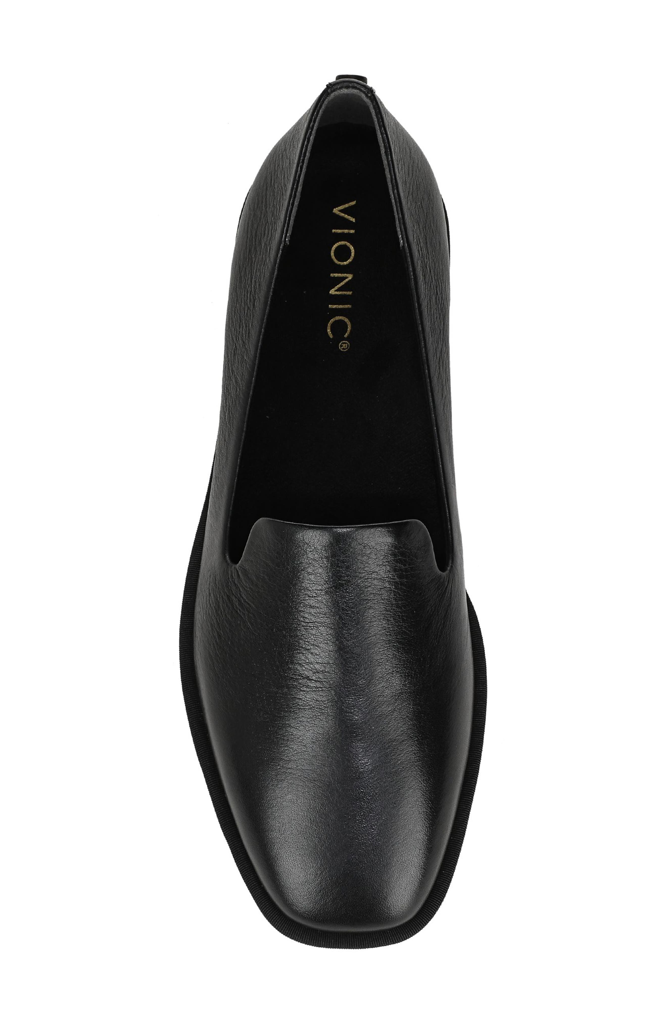 Vionic Willa 2.0 Flat, Alternate, color, Black Leather