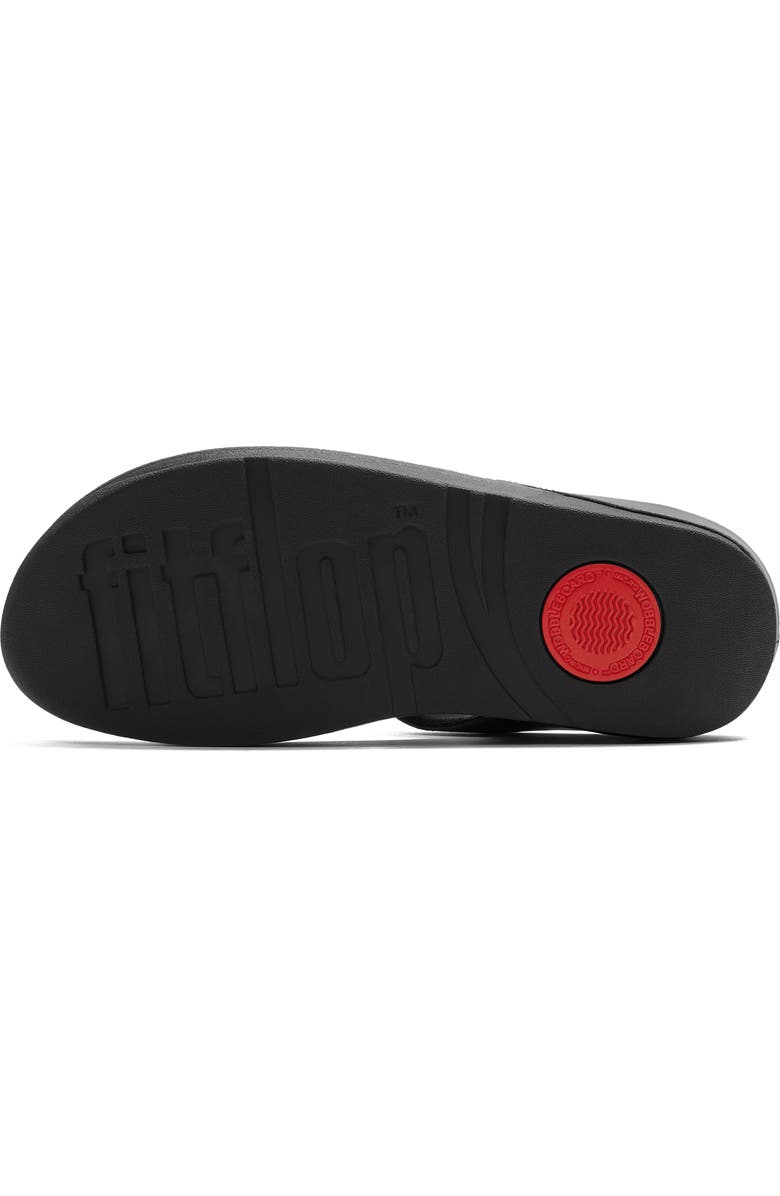 FitFlop Fino Pearls and Crys Sandal, Alternate, color, Black