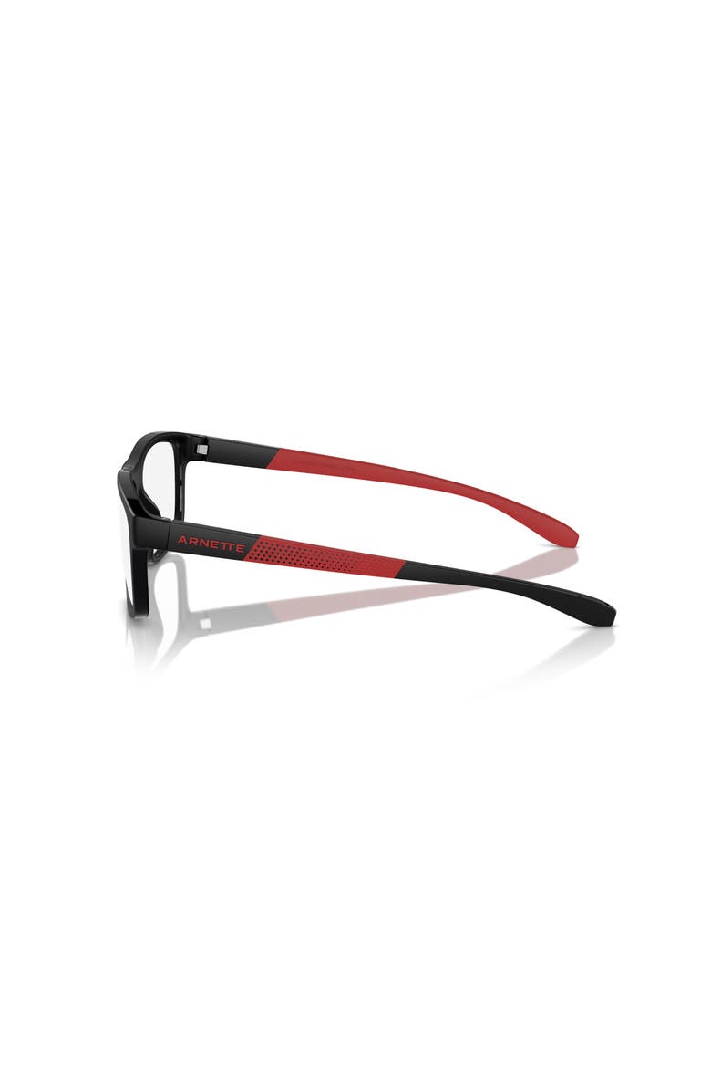 56mm Rectangle optical glasses, Alternate, color, Black